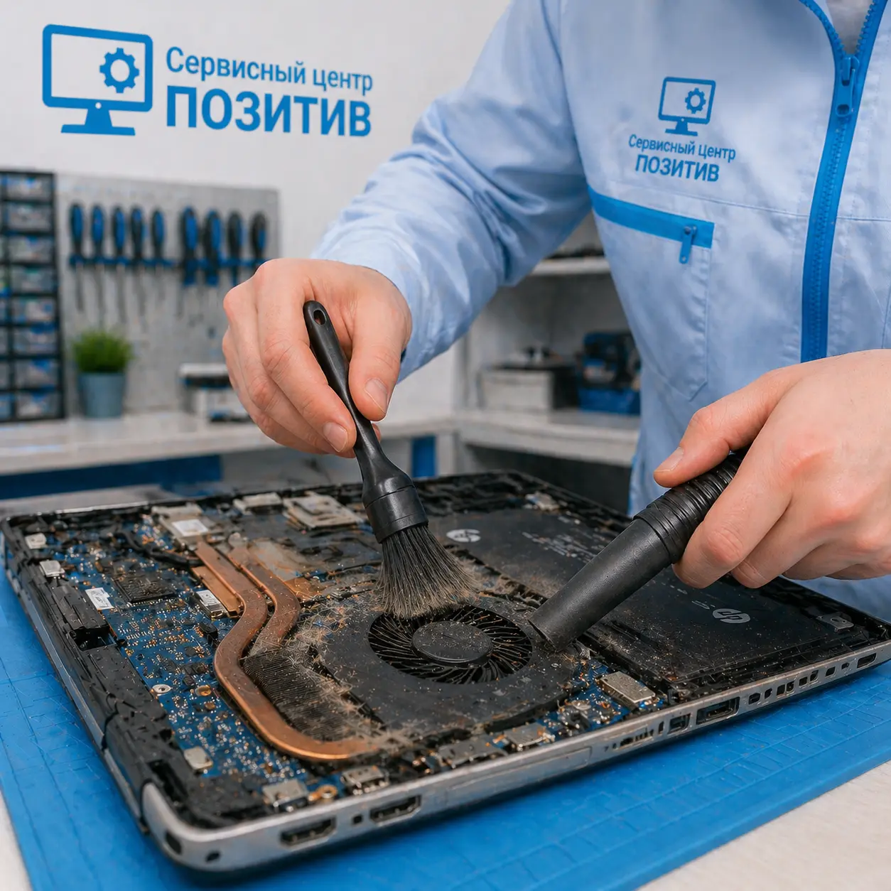 чистка ноутбука HP в Жуковском