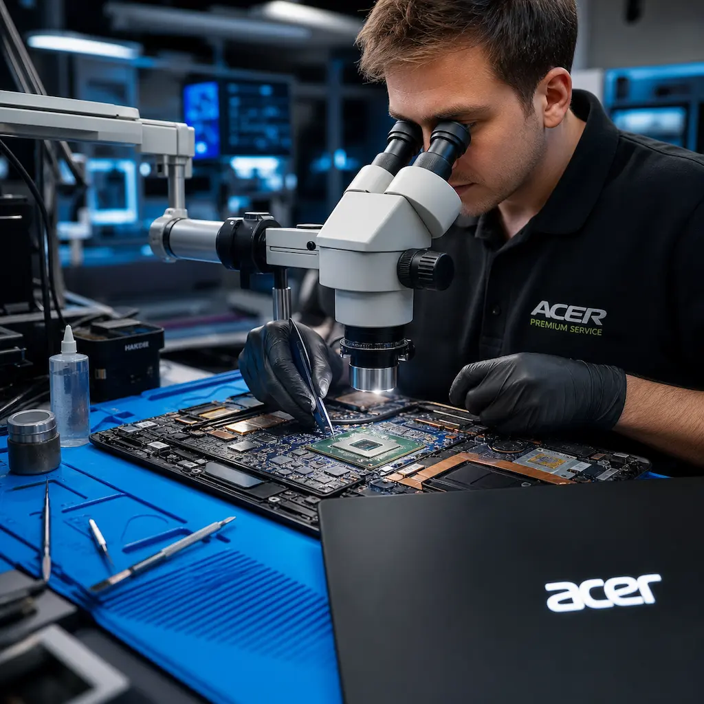 Замена видеокарты ноутбука Acer в Жуковском