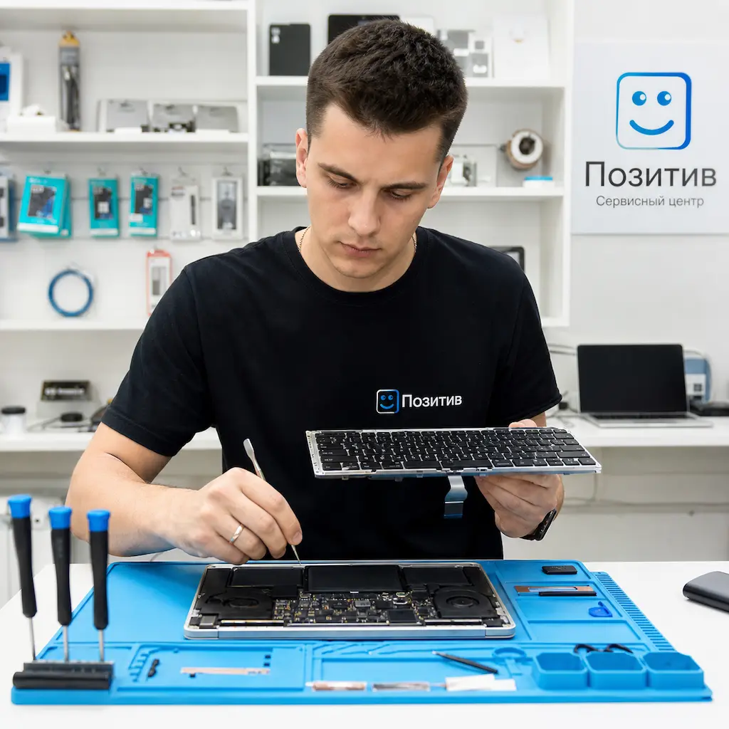 заменить клавиатуру на Apple Macbook в Жуковском