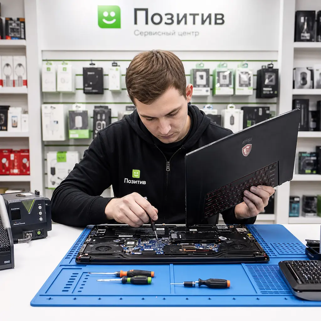 заменить клавиатуру на ноутбуке MSI в Жуковском