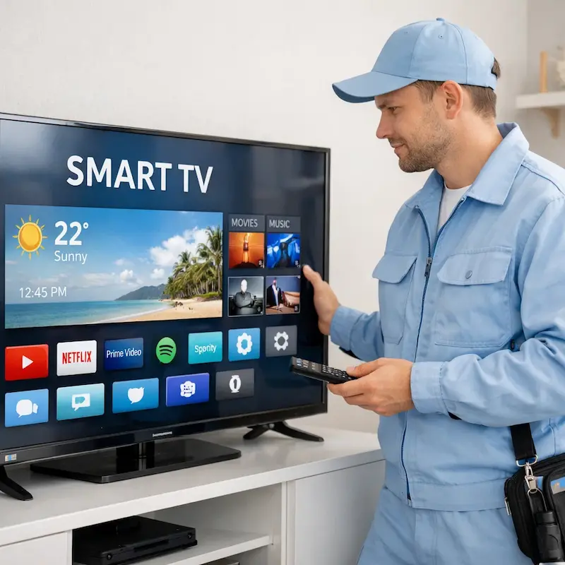 Настройка Smart TV в Жуковском