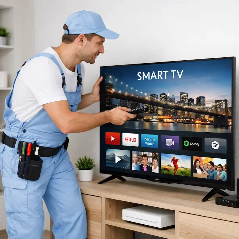 Как вызвать мастера для настройки Smart TV в Жуковском