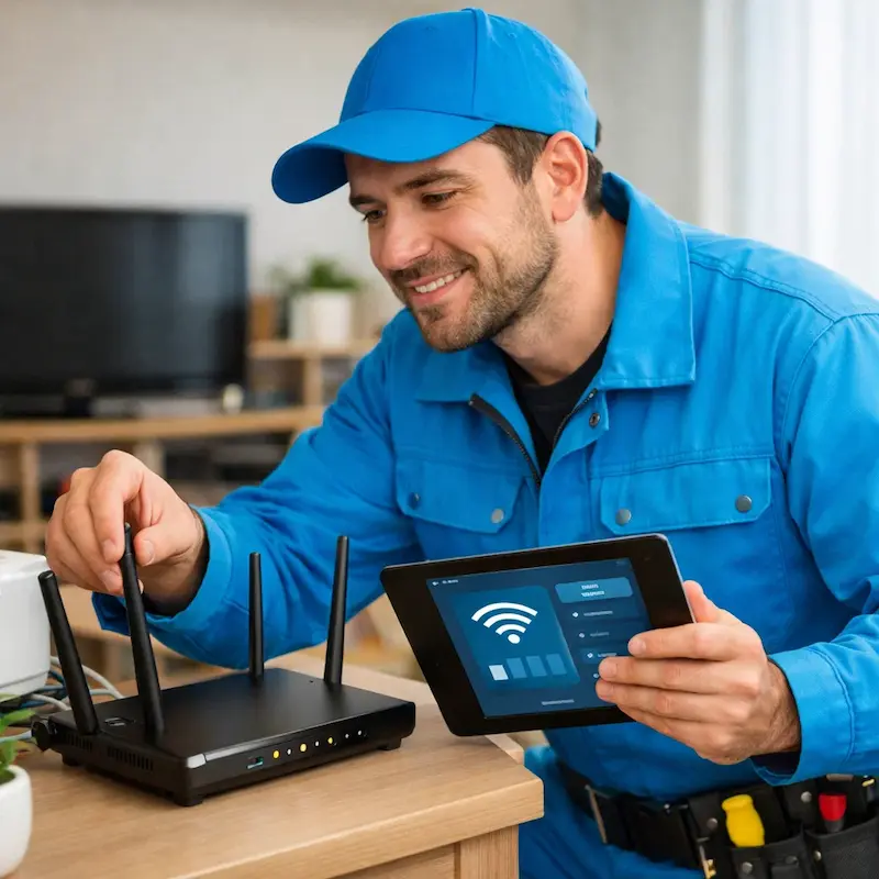 Настройка Wi-Fi для квартиры, дома и офиса в Жуковском