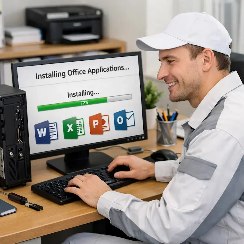 Установка и настройка программ на компьютере в Жуковском