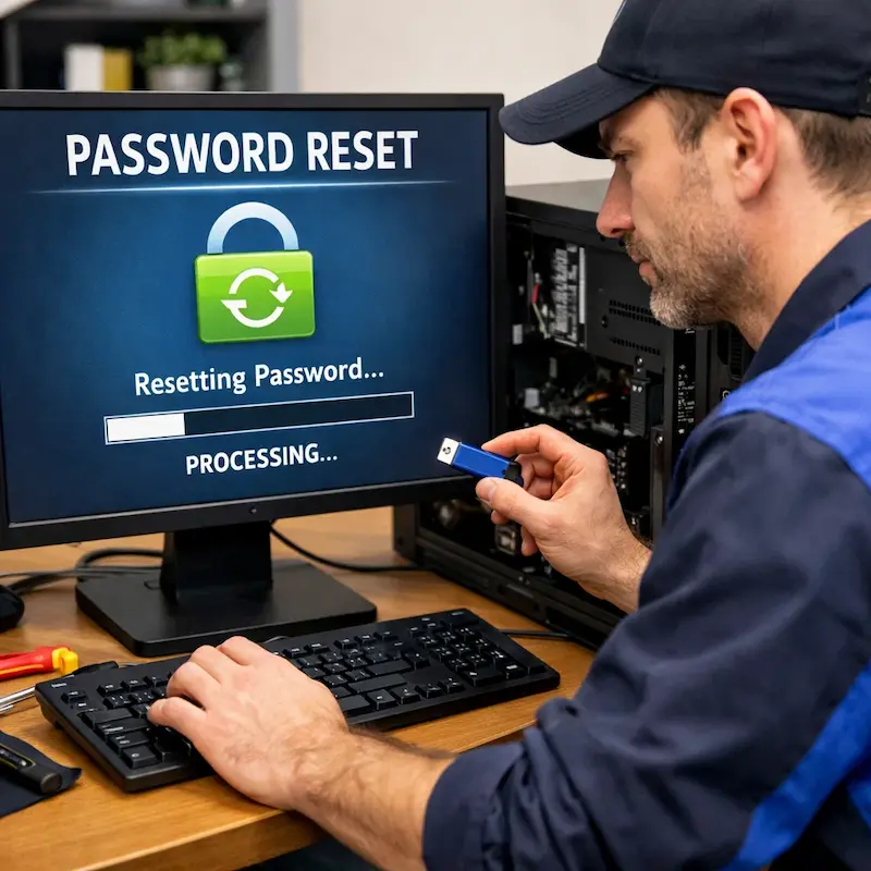 Удаление пароля на компьютере в Жуковском