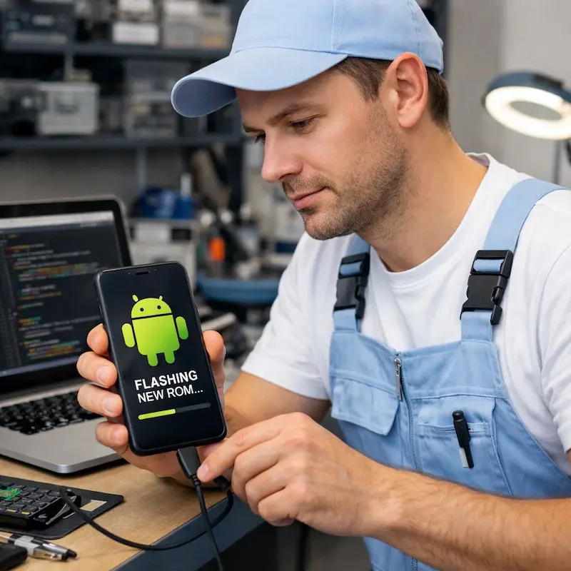 Прошивка Android в Жуковском