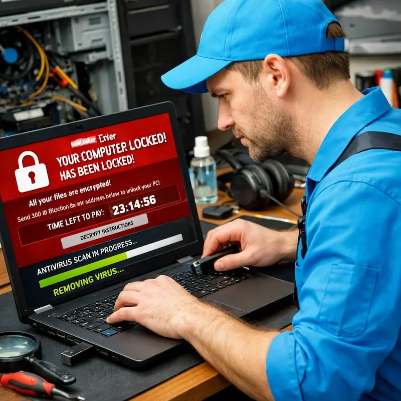 Удалить винлокер в Жуковском